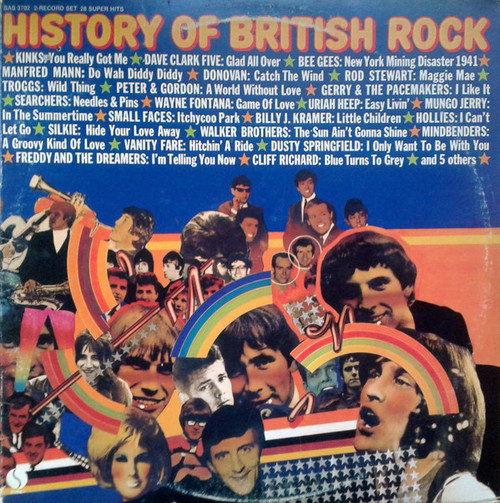 Various - History Of British Rock - Sire - SAS 3702 - 2xLP, Comp 1820546830