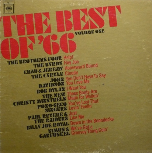 Various - The Best Of '66 Volume One - Columbia - TB 1 - LP, Comp, Mono 1822089190