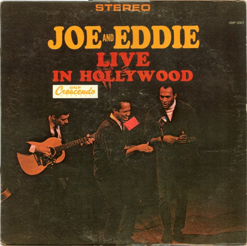 Joe And Eddie* - Live In Hollywood (LP, Album)