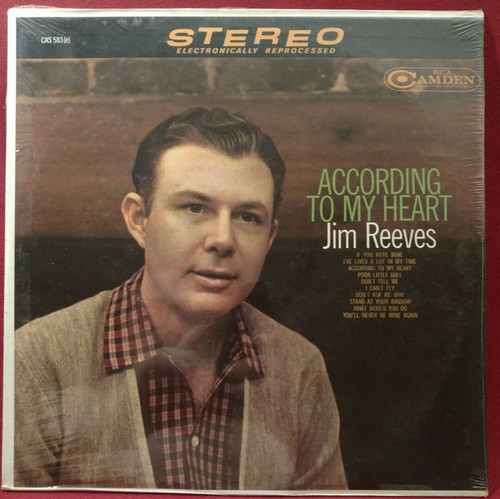 Jim Reeves - According To My Heart - RCA Camden, RCA Camden - CAS 583 (e), CAS-583(e) - LP, Album, Ind 1836689215