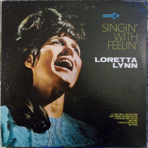 Loretta Lynn - Singin' With Feelin' - Decca - DL 4930 - LP, Album, Mono, Ind 1836851197