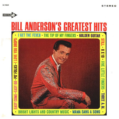 Bill Anderson (2) - Bill Anderson's Greatest Hits - Decca - DL 74859 - LP, Comp 1836878422