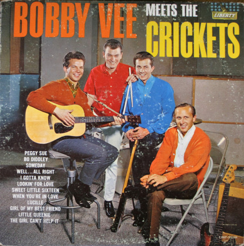 Bobby Vee, The Crickets (2) - Bobby Vee Meets The Crickets - Liberty - LRP-3228 - LP, Album, Mono, Ter 1837613332