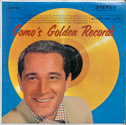 Perry Como - Como's Golden Records - RCA Victor - LSP-1981 - LP, Comp 1837676089