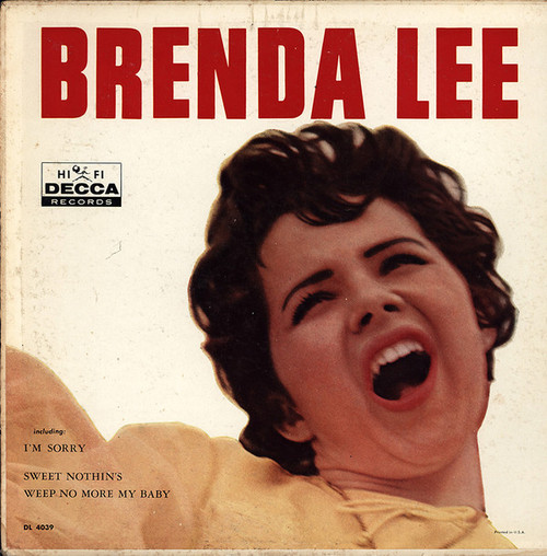 Brenda Lee - Brenda Lee - Decca - DL 4039 - LP, Album, Mono, Glo 1838656771