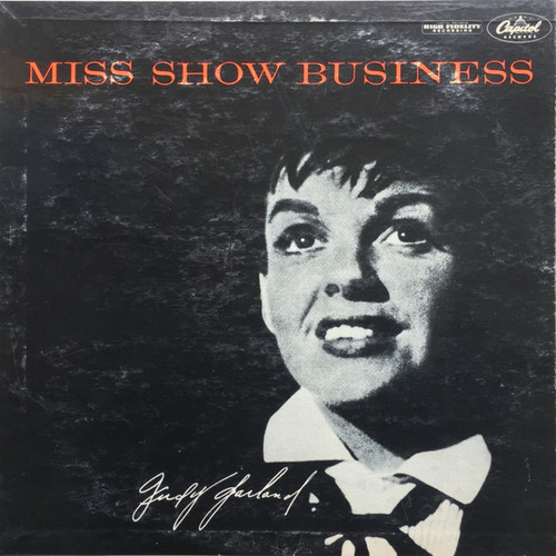 Judy Garland - Miss Show Business - Capitol Records, Capitol Records - W 676, W-676 - LP, Album, Scr 1838693155