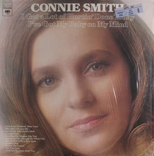 Connie Smith - I Got A Lot Of Hurtin' Done Today / I've Got My Baby On My Mind - Columbia - KC 33375 - LP 1838783185