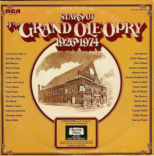 Various - Stars Of The Grand Ole Opry 1926-1974 - RCA Victor - CPL2-0466 - 2xLP, Comp, Ltd, Ora 1840705876