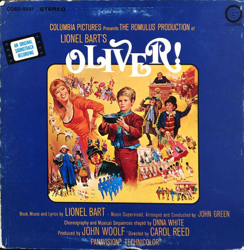 Lionel Bart - Oliver! An Original Soundtrack Recording - Colgems - COSD-5501 - LP, Album 1840717339