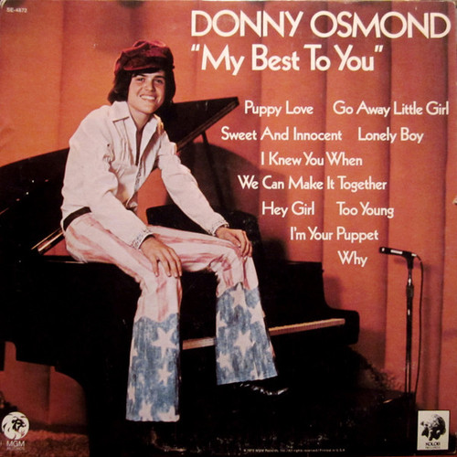 Donny Osmond - My Best To You (LP, Comp)