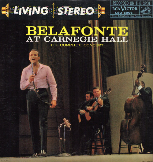 Belafonte* - Belafonte At Carnegie Hall (2xLP, Album, RE, Ind)