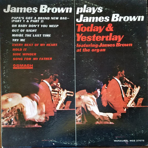 James Brown - James Brown Today & Yesterday (LP, Album, Mono)