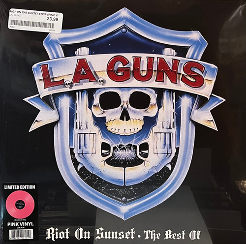 L.A. Guns - Riot On Sunset - The Best Of - Deadline Music - CLO 2630 - LP, Comp, Ltd, RE, Pin 1854366625