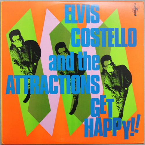 Elvis Costello & The Attractions - Get Happy!! - Columbia - JC 36347 - LP, Album, Pit 1856754586