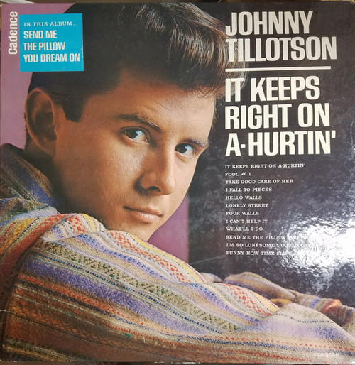 Johnny Tillotson - It Keeps Right On A-Hurtin - Cadence (2) - CLP 3058 - LP, Album, Mono, Ind 1856772256