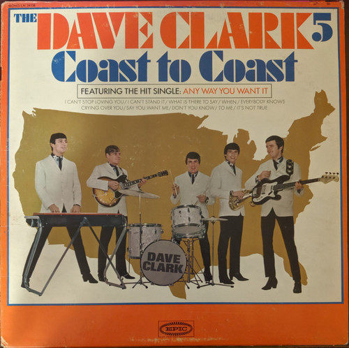 The Dave Clark Five - Coast To Coast - Epic - LN 24128 - LP, Album, Mono, Pit 1856785033