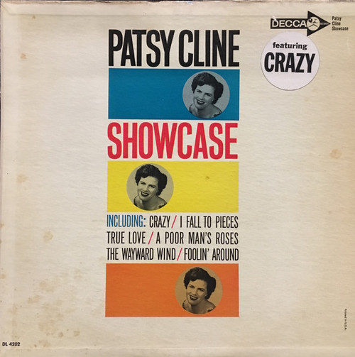 Patsy Cline - Showcase - Decca - DL 4202 - LP, Album, Mono 1907267363