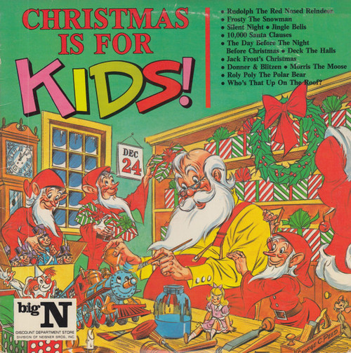 Unknown Artist - Christmas is for kids! (12", Album)
