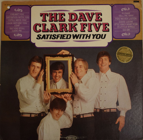 The Dave Clark Five - Satisfied With You - Epic - LN 24212 - LP, Album, Mono, Sma 1869905698
