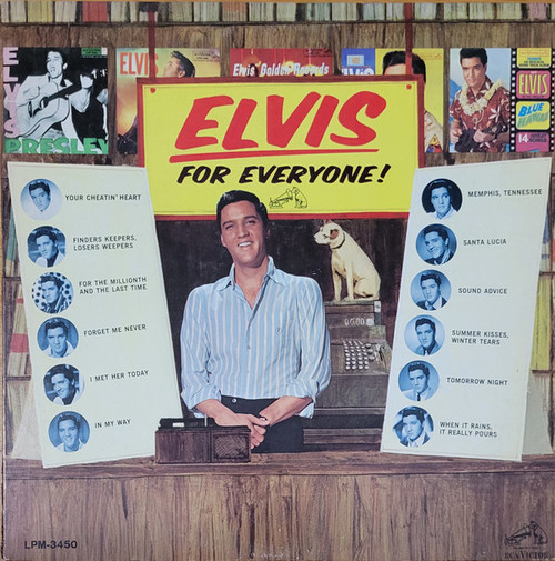 Elvis Presley - Elvis For Everyone! - RCA Victor - LPM-3450 - LP, Album, Mono, Ind 1921469420