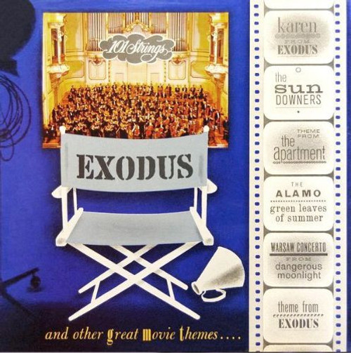 101 Strings - Exodus And Other Great Movie Themes (LP, Album)