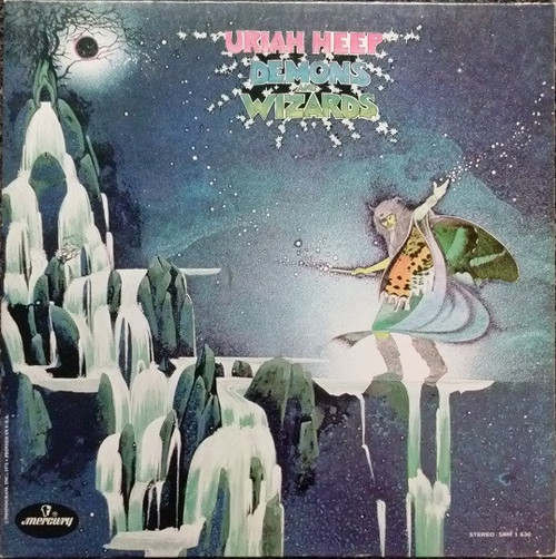 Uriah Heep - Demons And Wizards (LP, Album, RE, Ter)