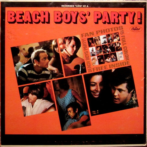 The Beach Boys - Beach Boys' Party! - Capitol Records, Capitol Records - MAS 2398, MAS-2398 - LP, Album, Mono, Gat 1908117764