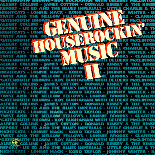 Various - Genuine Houserockin' Music II - Alligator Records - AL 102 - LP, Comp 1866291184