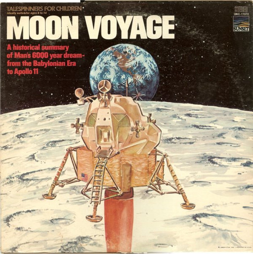 No Artist - Moon Voyage - Sunset Records - UAC 11072 - LP, Album 1915221128