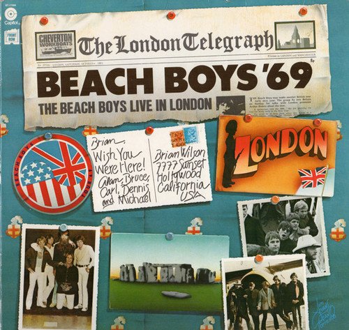 The Beach Boys - Beach Boys '69: The Beach Boys Live In London - Capitol Records - ST-11584 - LP, Album, Jac 1914099314