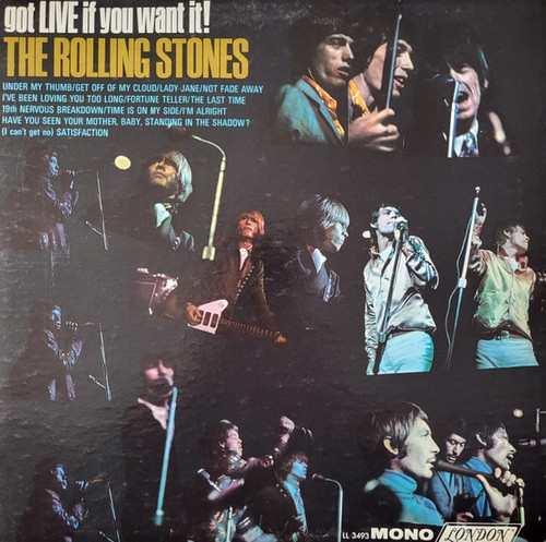 The Rolling Stones - Got Live If You Want It! - London Records - LL 3493 - LP, Album, Mono 1893416597