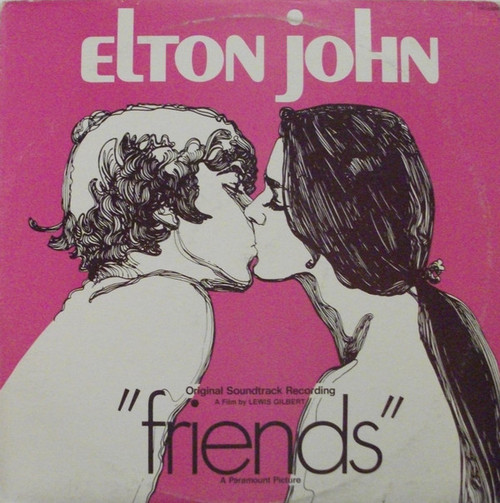 Elton John - Friends (LP, Album, RP, She)