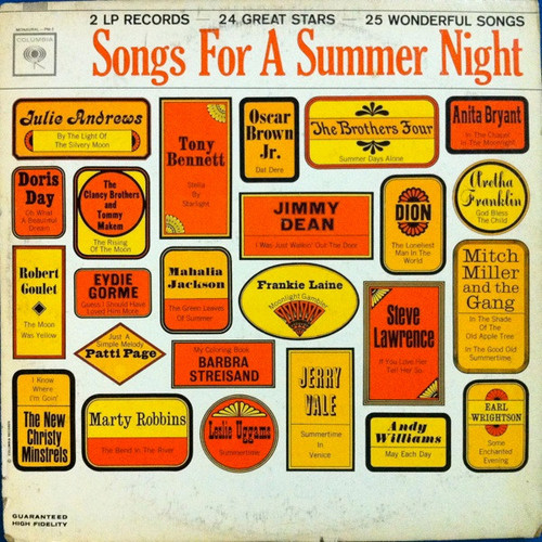 Various - Songs For A Summer Night - Columbia, Columbia, Columbia - PM-2, PM 1002, PM 1003 - 2xLP, Comp, Mono 1874711272