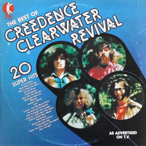 Creedence Clearwater Revival - The Best Of Creedence Clearwater Revival (20 Super Hits) (LP, Comp, 55)