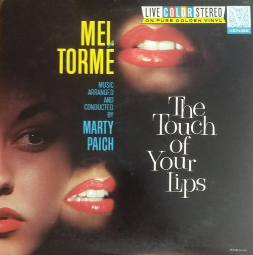 Mel Tormé - The Touch Of Your Lips - Venise - 7021 - LP, Mono, RE 1883507623