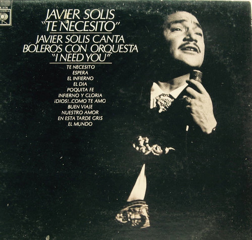 Javier Solis* - Te Necesito (LP, Album, Mono)