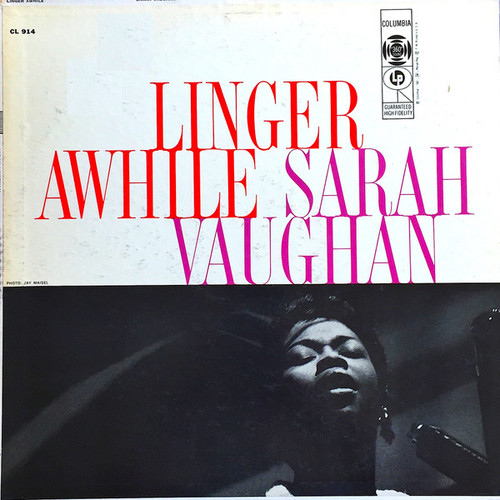 Sarah Vaughan - Linger Awhile - Columbia - CL 914 - LP, Album, Mono 1884289744