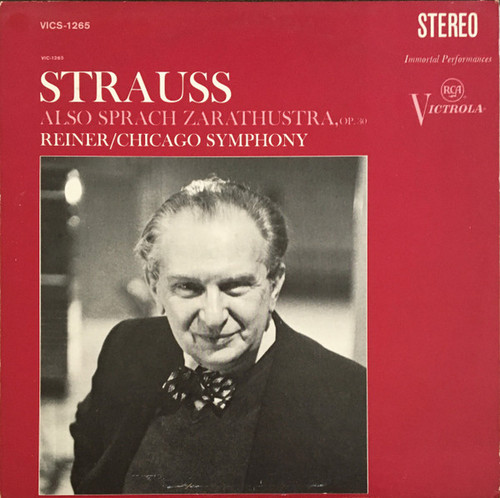 Richard Strauss, The Chicago Symphony Orchestra, Fritz Reiner - Also Sprach Zarathustra - RCA Victrola - VICS 1265 - LP, Album, RE 1911376916