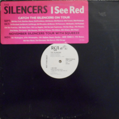 The Silencers - I See Red - RCA - 6739-1-RDAB - 12", Single, Promo 1881504862