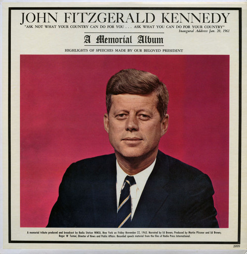 John F. Kennedy - A Memorial Album - Premier (7) - 2099 - LP, Album 1929304118