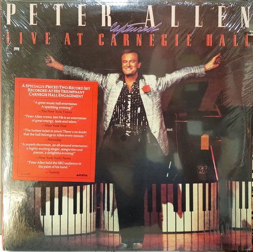 Peter Allen - Captured Live At Carnegie Hall (2xLP, Album)