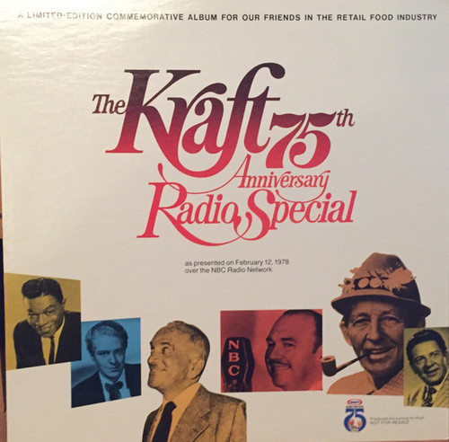 Various - The Kraft 75th Anniversary Radio Special (LP, Album)