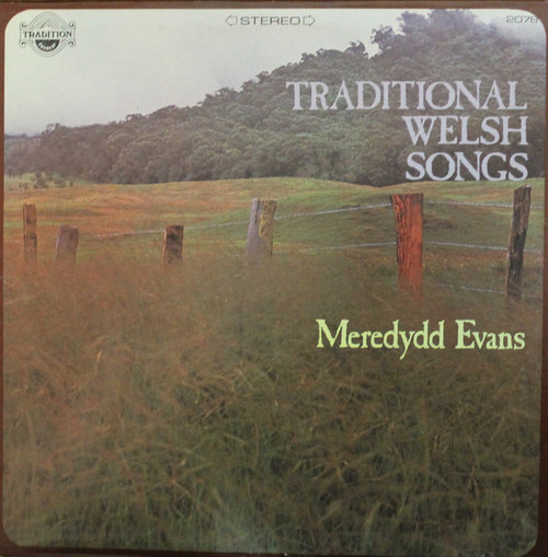 Meredydd Evans - Traditional Welsh Songs - Tradition Everest, Tradition Everest - 2078, TR 2078 - LP, Album 1877788813