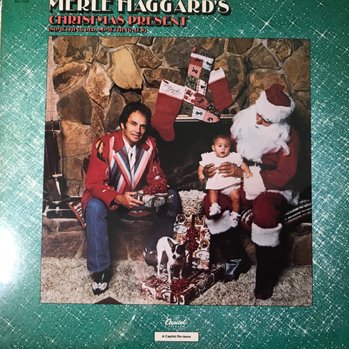 Merle Haggard - Merle Haggard's Christmas Present (Something Old, Something New) (LP, Album, RE, Blu)