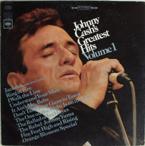 Johnny Cash - Greatest Hits Volume 1 - Columbia - CS 9478 - LP, Comp, RE 1924669616