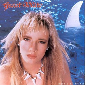 Great White - Once Bitten (LP, Album, Spe)