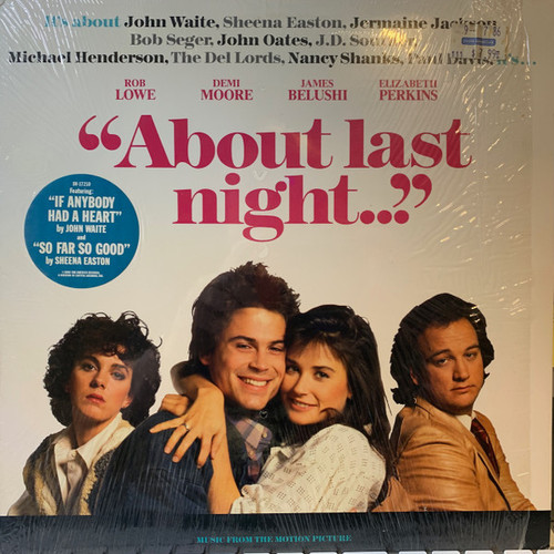 Various - "About Last Night..." (Music From The Motion Picture) (LP, Album, Spe)