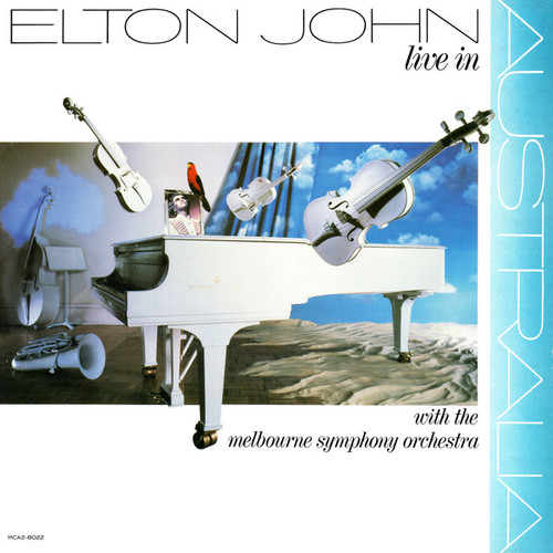 Elton John With The Melbourne Symphony Orchestra* - Live In Australia (2xLP, Album, Club, Car)