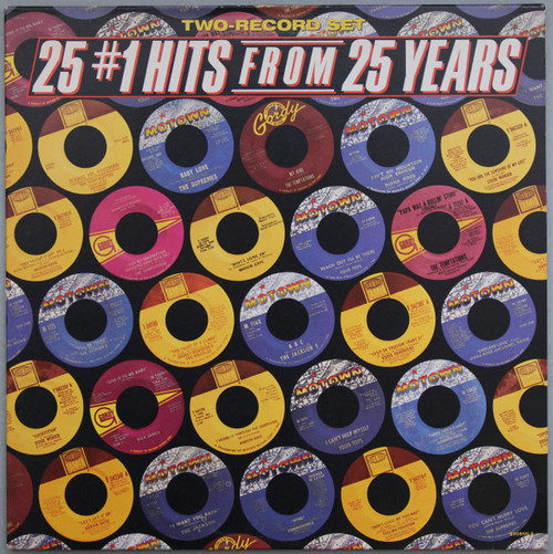 Various - 25 #1 Hits From 25 Years (2xLP, Comp, Club, CRC)