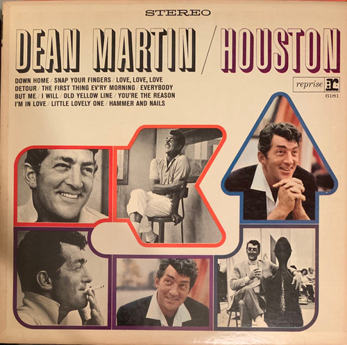 Dean Martin - Houston - Reprise Records, Reprise Records, Reprise Records - RS-6181, RS 6181, 6181 - LP, Album 1947862781